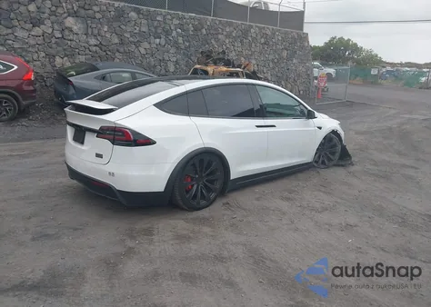 2023 Tesla Model X Plaid Tri Motor All-Wheel Drive из США, поврежденный, VIN 7SAXCBE6XPF404940